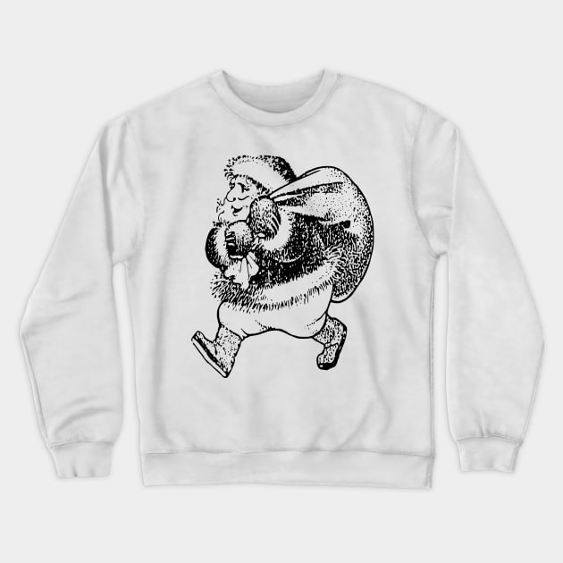 Christmas Santa Crewneck Sweatshirt by DrDesign